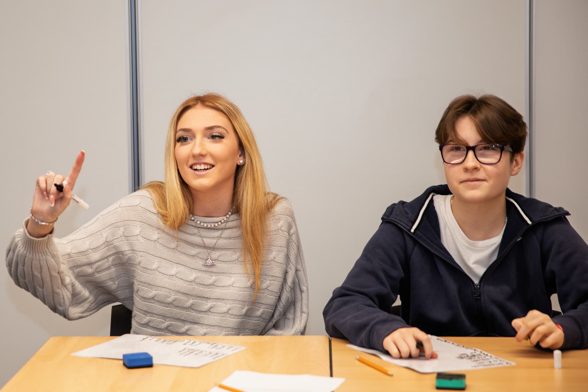 Focused study session